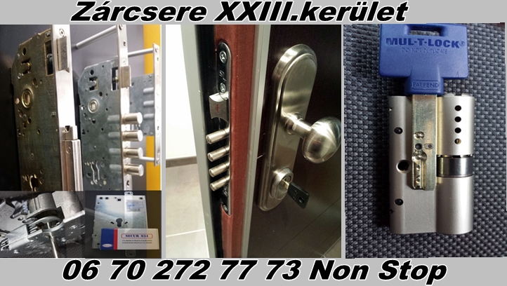 Zárcsere XXIII.kerület zárcsere 23. kerület